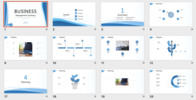 Thumbnail Management Summary PowerPoint Template (pptx)